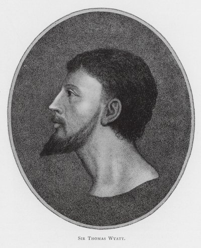 Sir Thomas Wyatt (litografia) tekijältä English School