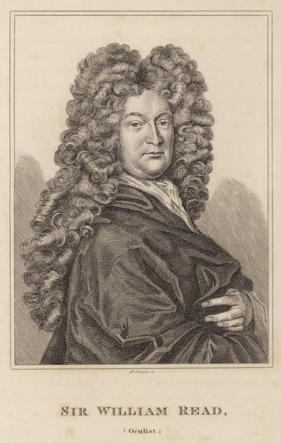 Sir William Read, silmälääkäri tekijältä English School