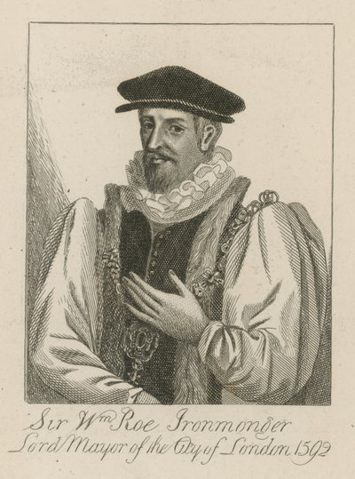 Sir William Roe, Ironmonger, Lontoon pormestari vuonna 1592 tekijältä English School