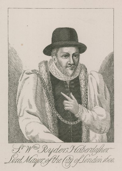 Sir William Ryder, lyhytkauppias, Lontoon pormestari, 1600 tekijältä English School