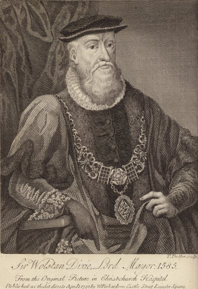 Sir Wolstan Dixie, lordi pormestari tekijältä English School