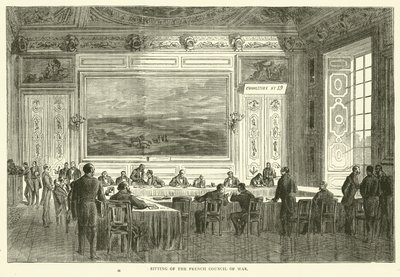 Ranskan sotaneuvoston istunto tammikuussa 1871 tekijältä English School