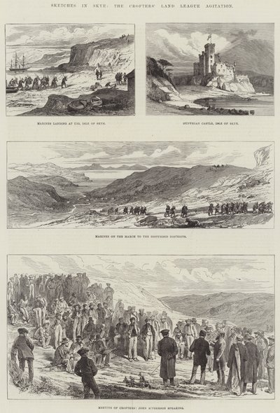 Sketches in Skye, Crofters