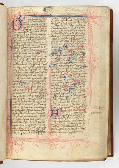 Sloane 280, f.9r Esipuhe 
