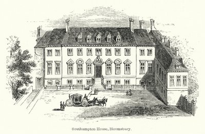 Southampton House, Bloomsbury (kaiverrus) tekijältä English School