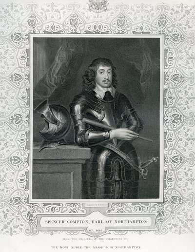 Spencer Compton, Northamptonin toinen jaarli (1601-43) tekijältä English School