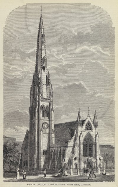 Square Church, Halifax (kaiverrus) tekijältä English School