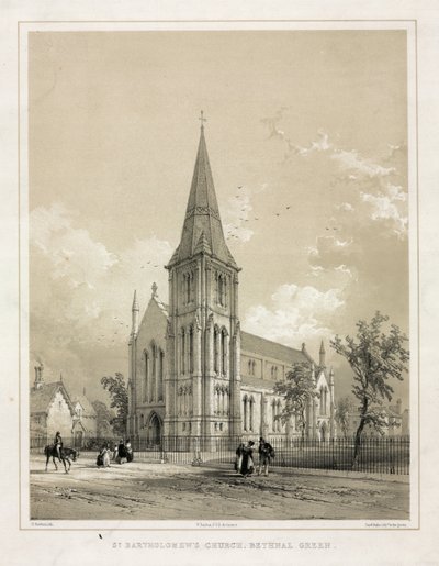 St Bartholomews Church Bethnal Green tekijältä English School