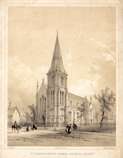 St Bartholomewsin kirkko, Bethnal Green tekijältä English School