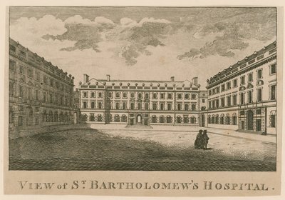 St Bartholomewsin sairaala, Smithfield. tekijältä English School
