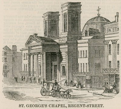 St Georges Chapel, Regent Street, Lontoo tekijältä English School