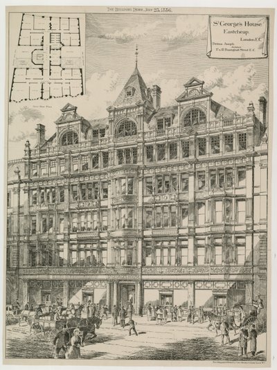 St Georges House, Eastcheap, Lontoo tekijältä English School