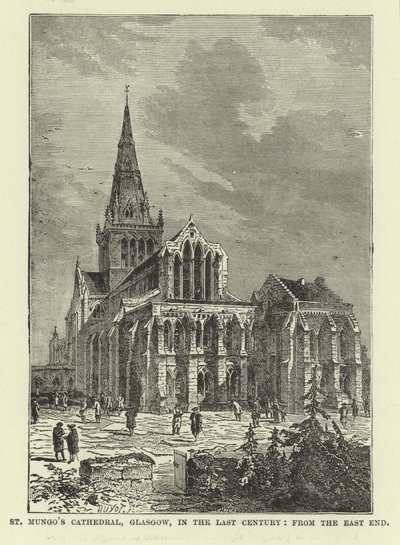 St Mungosin katedraali, Glasgow, viime vuosisadalla, East Endistä tekijältä English School
