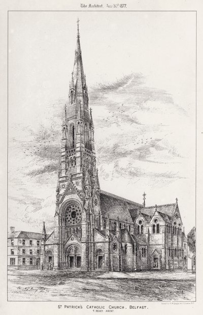 Pyhän Patrickin katolinen kirkko, Belfast (kaiverrus) tekijältä English School