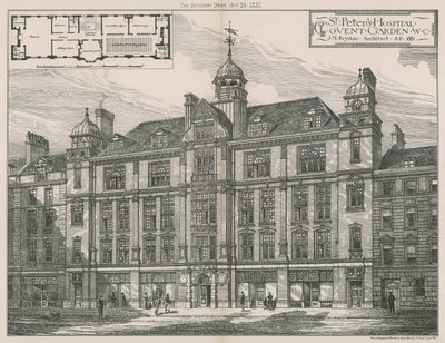 St Petersin sairaala, Covent Garden tekijältä English School
