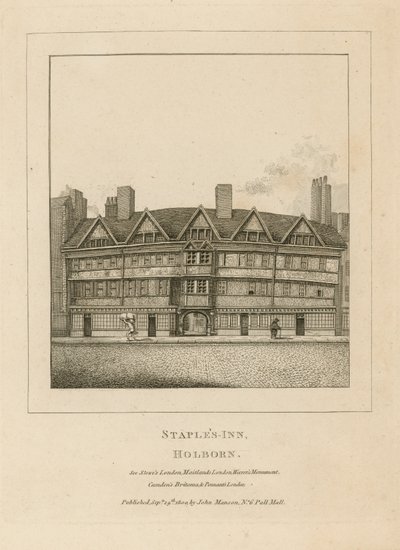 Staples Inn, Holborn tekijältä English School