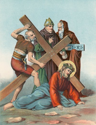 Asema IX Jeesus putoaa ristin alle kolmannen kerran tekijältä English School