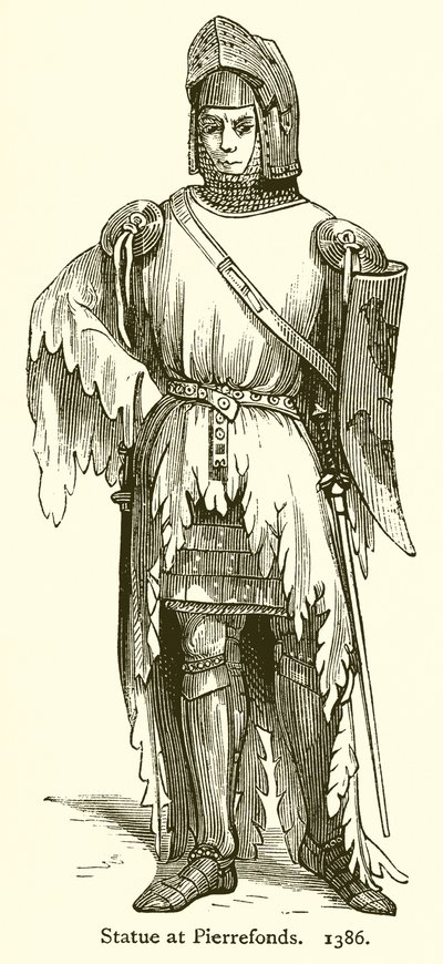 Patsas Pierrefondsissa. 1386 tekijältä English School