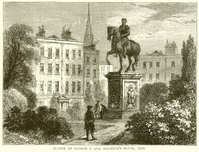 George I:n patsas ja Hogarths House tekijältä English School