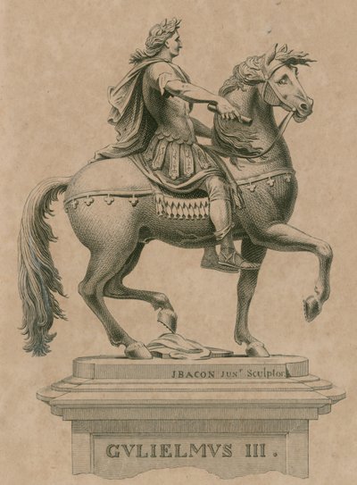 Kuningas Vilhelm Kolmannen patsas St James