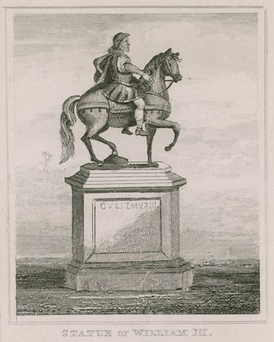 Kuningas Vilhelm Kolmannen patsas St James