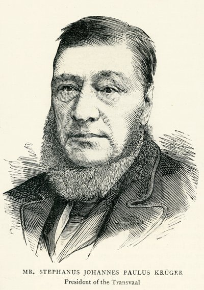 Stephanus Johannes Paulus Kruger (1825-1904) Grafiikkakuvitus tekijältä English School