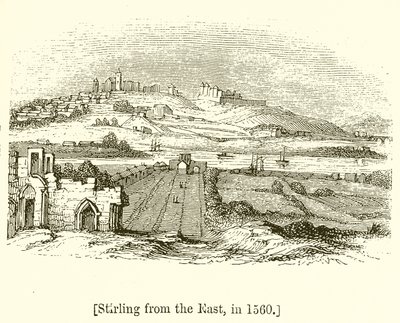 Stirling idästä, vuonna 1560 tekijältä English School