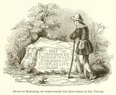 Stone at Hadleigh, tohtori Taylorin marttyyrikuoleman muistoksi tekijältä English School