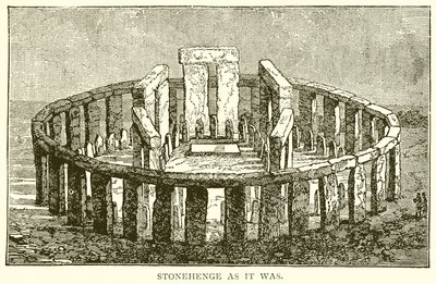 Stonehenge sellaisena kuin se oli tekijältä English School