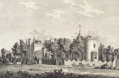 Strawberry Hill: North Front, 1784 tekijältä English School