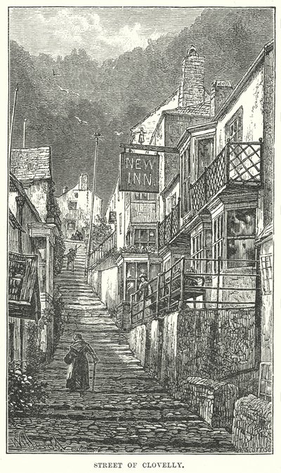 Clovellyn katu (kaiverrus) tekijältä English School