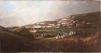 Sunderland, Tunstall Hopen kilpailut, noin 1835-40 (öljy kankaalle). tekijältä English School
