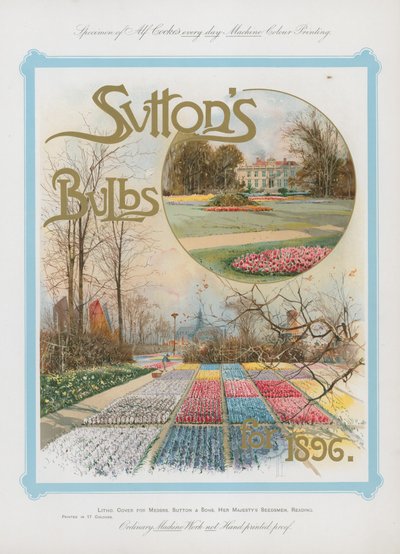 Suttonsin polttimot vuodelle 1896 tekijältä English School