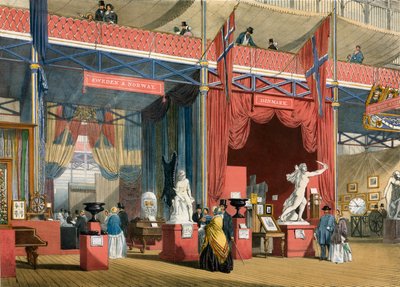 Ruotsi ja Tanska, Suuri näyttely, 1851 tekijältä English School