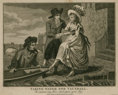 Veden ottaminen Vauxhallille - ole varovainen rakkaani... älä paljasta jalkaasi tekijältä English School
