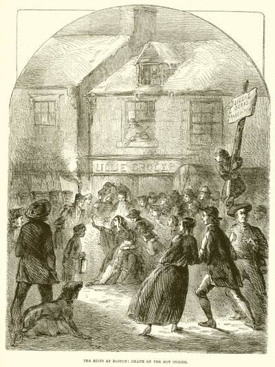 Tea Riots Boston: Death of the Boy Snider tekijältä English School