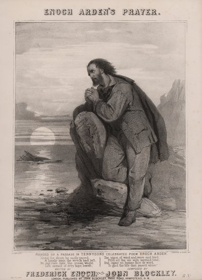 Tennysonin Enoch Arden (litho) tekijältä English School