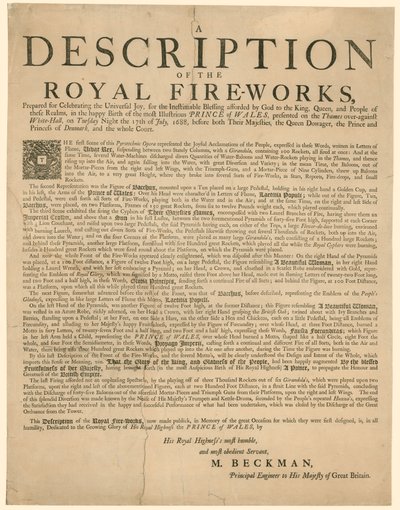 Kiitospäivä James Edwardin syntymästä, Vanha teeskentelijä, syntynyt 10. kesäkuuta 1688 tekijältä English School