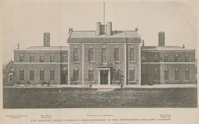 Armory House, Finsbury, Honorable Artillery Companyn päämaja tekijältä English School
