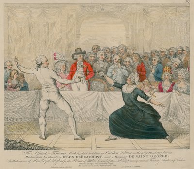 Assault eli miekkailu Mademoiselle La Chevaliere D
