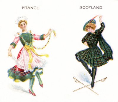 Auld Alliance, Ranska ja Skotlanti, 1915 tekijältä English School