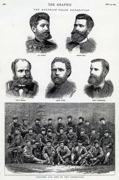 The Austrian Polar Expedition, julkaistu The Graphicissa, 14. marraskuuta 1874 tekijältä English School