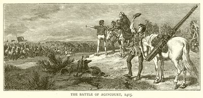 Agincourtin taistelu, 1415 tekijältä English School