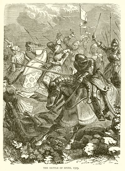 Spursin taistelu, 1513 tekijältä English School
