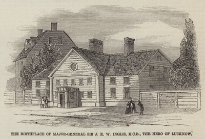 Kenraalimajuri Sir J E W Inglisin syntymäpaikka, KCB, Lucknow