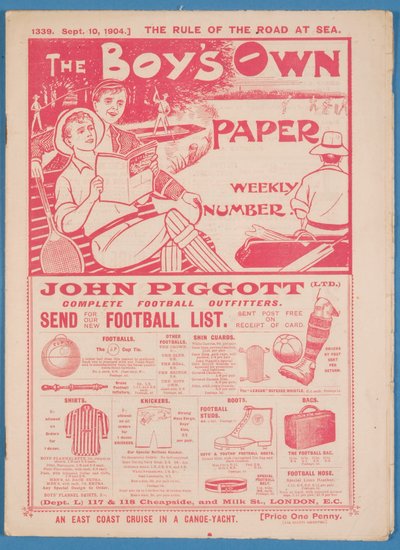 The Boys Own Paper, 1904 (painettu) tekijältä English School