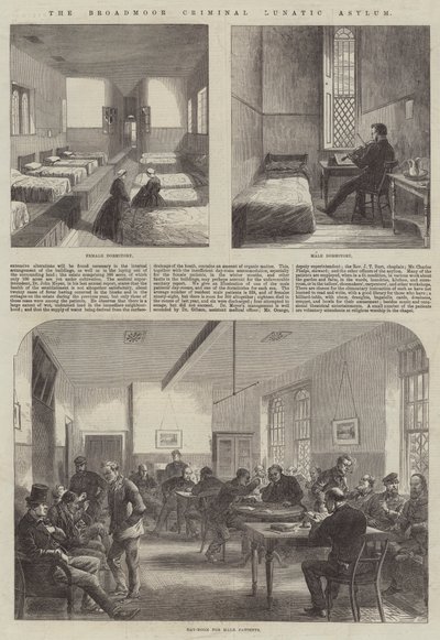 Broadmoor Criminal Lunatic Asylum (kaiverrus) tekijältä English School