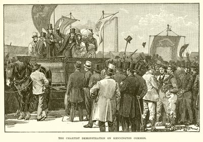 Chartist-esittely Kennington Commonilla tekijältä English School