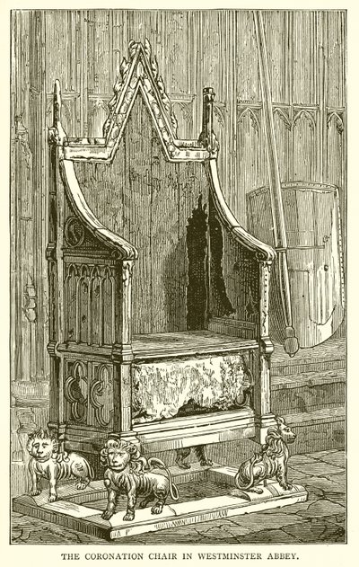 Coronation Chair Westminster Abbeyssa tekijältä English School