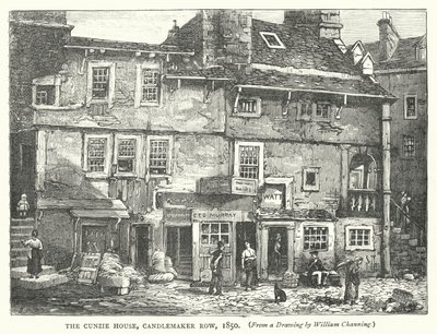 The Cunzie House, Candlemaker Row tekijältä English School